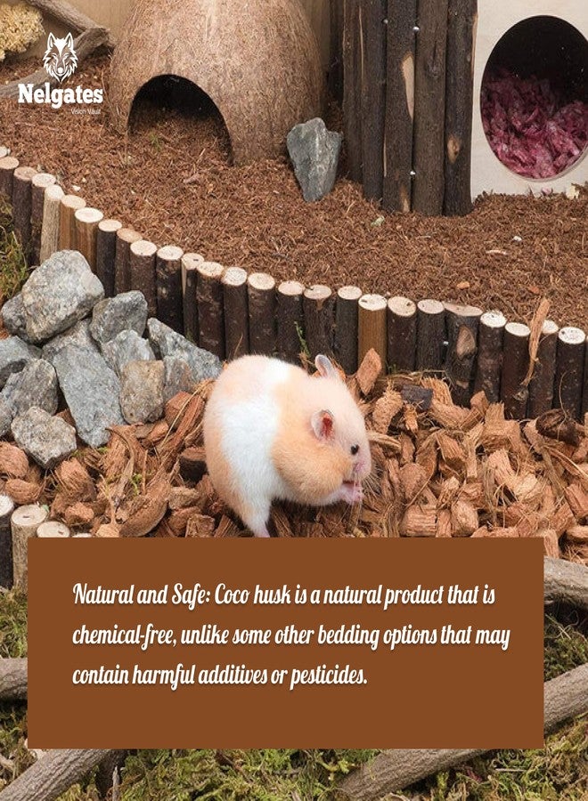 Nelgates Small Animal Bedding, Natural Soft Paper Bedding for Small Indoor and Outdoor Pets Rabbit, Guinea Pig, Gerbil, Hamster, Chinchilla, Rat, or Mouse 650grams - Image 4
